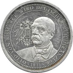 Medal - Höhepunkte der Deutschen Geschichte Otto von Bismarck