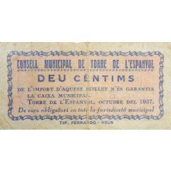 10 Céntimos Torre de l`Espanyol