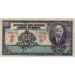 100 Mil Réis Thesouro Nacional, 17th. Print