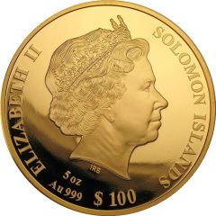 100 Dollars - Elizabeth II Discovery of the New World