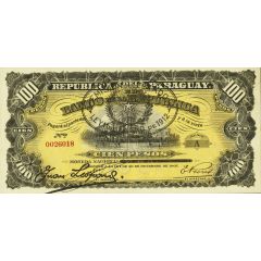 100 Pesos Overprinted on P#159