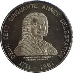 50 Cents - 250th Anniversary Mobile, Alabama Jean Baptiste Lemoyne