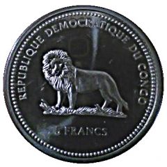 5 Francs Multicolor fish