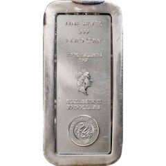 30 Dollars - Elizabeth II Silver Bar