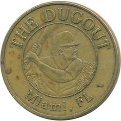 Token - The Dugout Miami, Florida