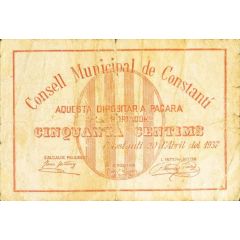 50 Céntimos Constantí