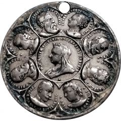 Small Commemorative Medal - Queen Victoria`s Family