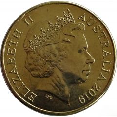 1 Dollar - Elizabeth II 4th Portrait - The Great Aussie Coin Hunt - Letter H
