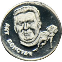 Pro Football`s Immortals Mini Collection Art Donovan