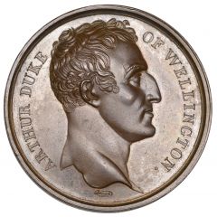 Medal - George III English Army Enters Paris, bronze