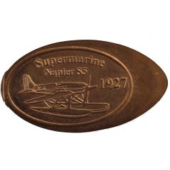 Elongated Coin - Supermarine Naper S5 1927