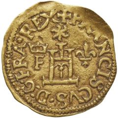 1/2 Écu au soleil - Francis I of France
