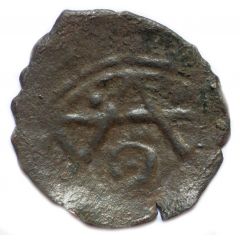 Pul `Hexagram with a circle inside type` temp. Muhammad Uzbeg Qrim mint