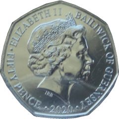 50 Pence - Elizabeth II 75th Anniversary of V.E. Day