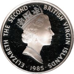 20 Dollars - Elizabeth II Spanish Cob coin