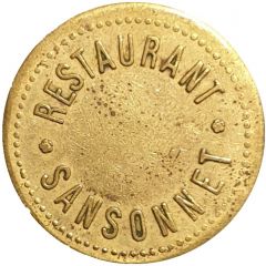 1 Franc - restaurant Sansonnet - Paris [75]