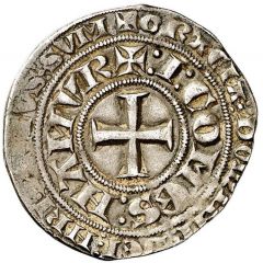 1 Groat - John I castle
