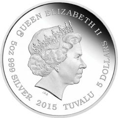 5 Dollars - Elizabeth II Dragon and his nine sons