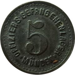 5 Pfennig - Münden Offiziersgefangenenlager