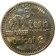 Token - 5 Happy Ducat of TVN Foundation - Adam Małysz