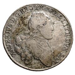 ⅔ Talara / Gulden - Ksawery as Polish Prince Drezno mint