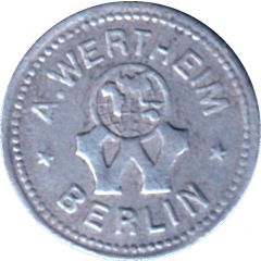 1 Pfennig - Berlin A. Wertheim