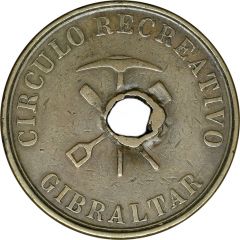 Token Circulo Recreativo, Brass
