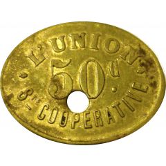 50 Centimes - Sté Cooperative de L'Union Amiens