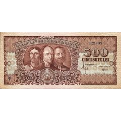 500 Lei State Bank