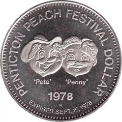 Penticton Peach Festival Dollar Penticton, British Columbia