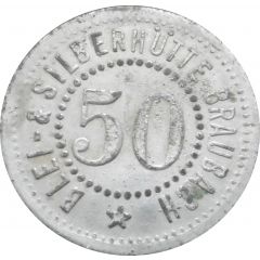 50 Pfennig - Braubach Blei- and Silberhütte