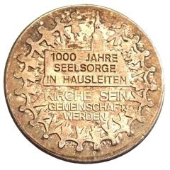 Medal - 1000 Jahre Seelsorge Hausleiten
