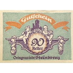 90 Heller Steinkreuz