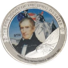 Token - William Henry Harrison 9th President