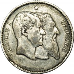 1 Franc - Leopold II Independence