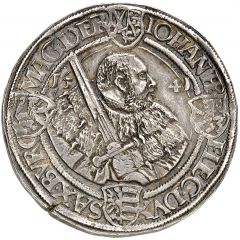 1 Thaler - John Frederick, Moritz and John Ernest