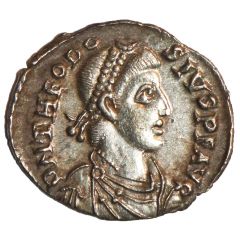 Siliqua - Theodosius I VIRTVS ROMANORVM, Treveri