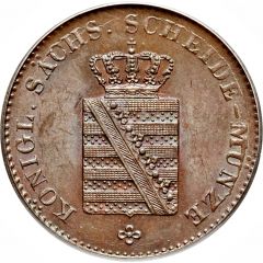 3 Pfennige - Frederick August II