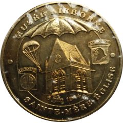 Monnaie de Paris Tourist Token - Sainte-Mère-Eglise Musée Airborne