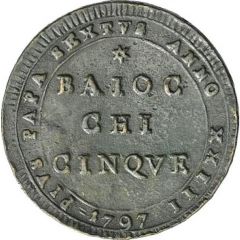 5 Baiocchi - Pius VI
