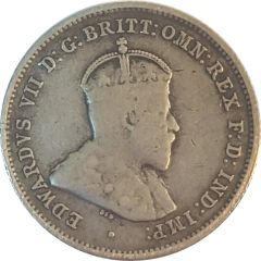 6 Pence - Edward VII