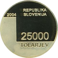 25 000 Tolarjev Town of Bled, 2nd issue