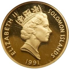 100 Dollars - Elizabeth II Pearl Harbor