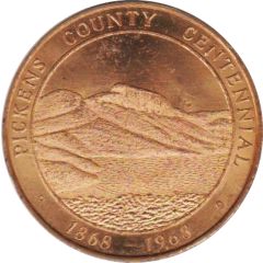 Token - Pickens County, South Carolina Centennial