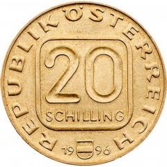 20 Schilling Anton Bruckner