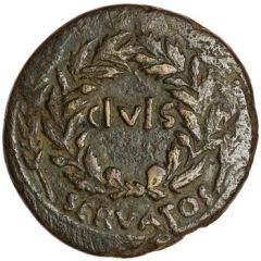 Sestertius T QVINCTIVS CRISPIN SVLPIC IIIVIR A A A F F S C