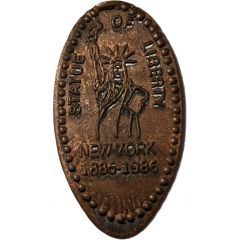 Medal - Statue of Liberty Centennial Elongated Coin