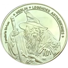 Jeton touristique - Fonderie Saint Luc - Paimpont - Brocéliande - Merlin
