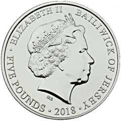 5 Pounds - Elizabeth II Remembrance Day 2018