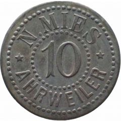 10 Pfennig - Ahrweiler N. Mies